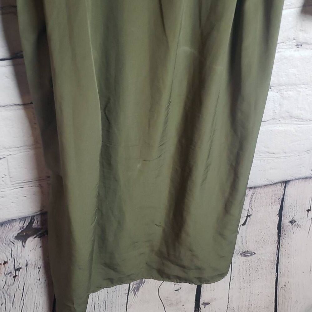Banana Republic Green Dress Size 6 - Picture 9 of 11